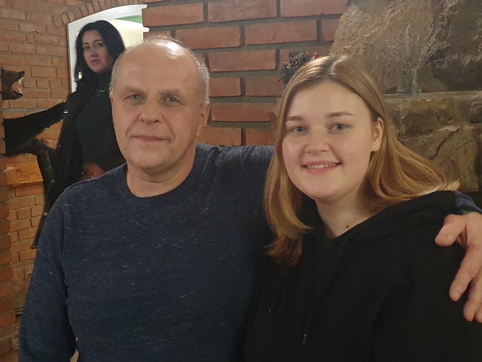 Boris og Julia er far og datter