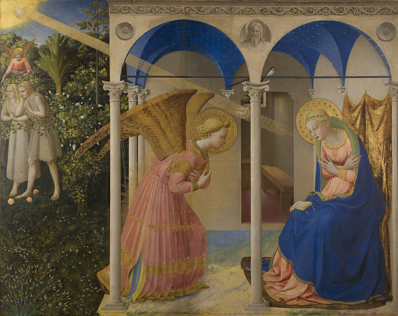 Maria Budskapsdag La Anunciacion av Angelico