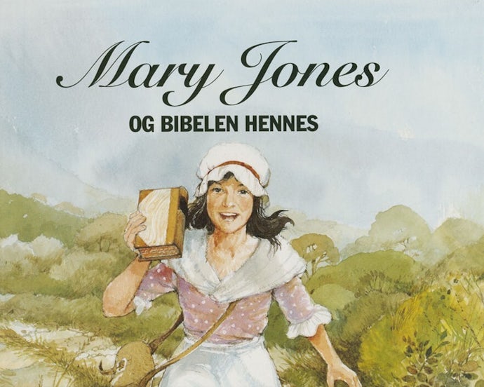 Mary Jones med Bibelen - illustrasjon