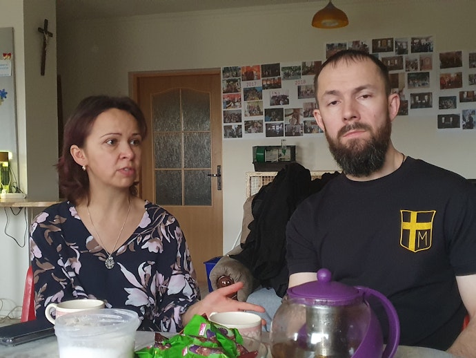 Oksana og Vladimir har bygd opp «Fredens ark»