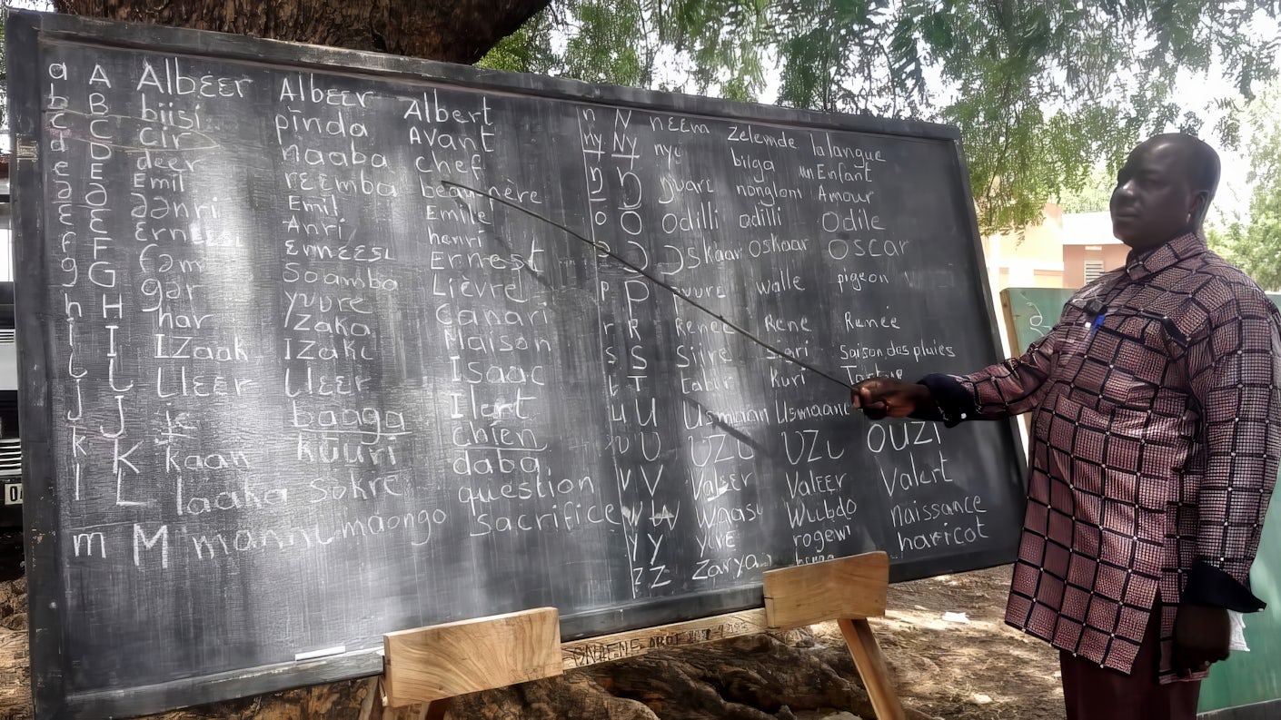 Leseopplæringskurs i Burkina Faso
