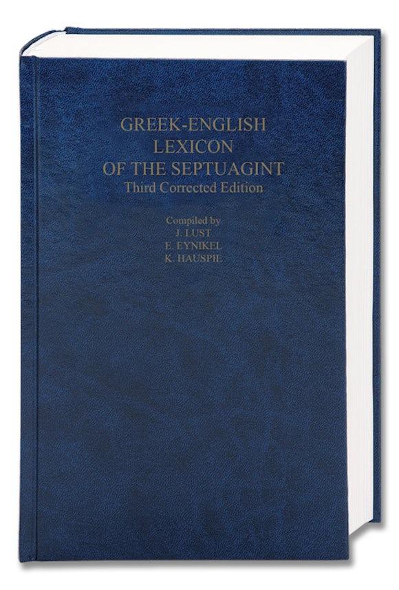 Gresk-engelsk leksikon av Septuaginta