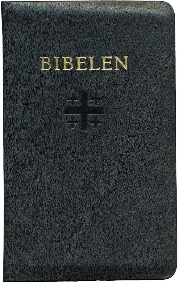 Bibelen 1978 Stor i svart skinn nyn