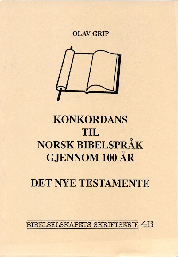 Konkordans til norsk bibelspråk gjennom 100 år