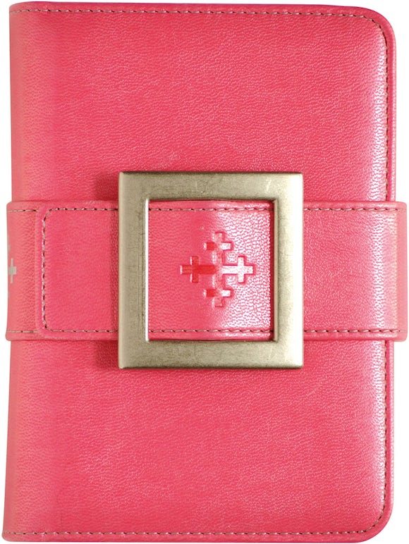 Bibel 2011, lita utgåve i rosa kunstskinn NN