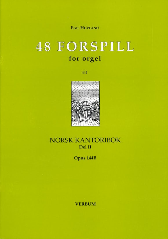 Norsk Kantoribok II 48 forspill for orgel