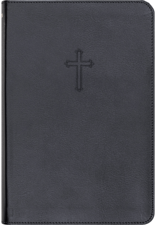 Bibel 2024, Katolsk utgave, svart resirkulert skinn