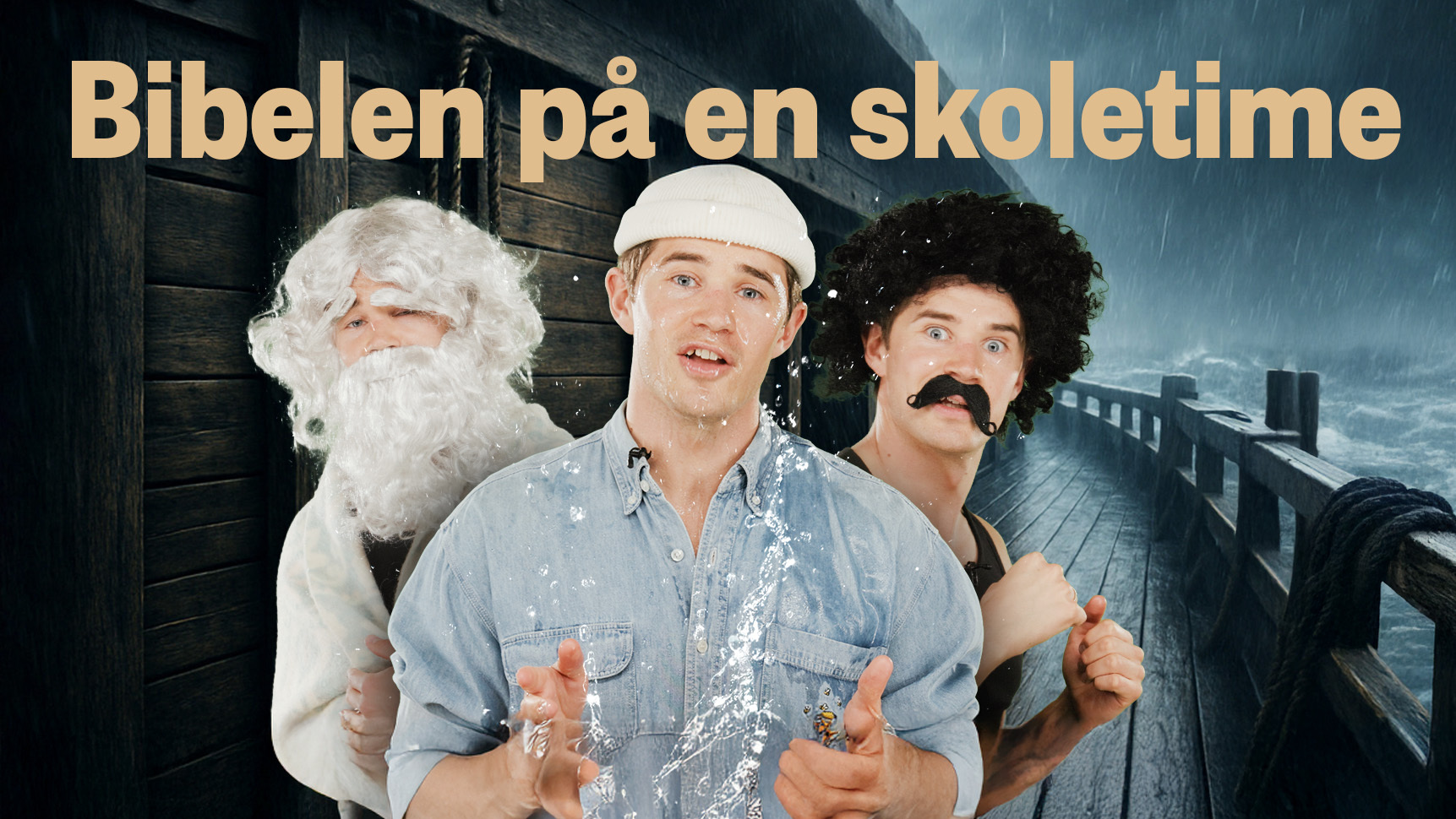 Martin Lilleberg ombord i Noas ark